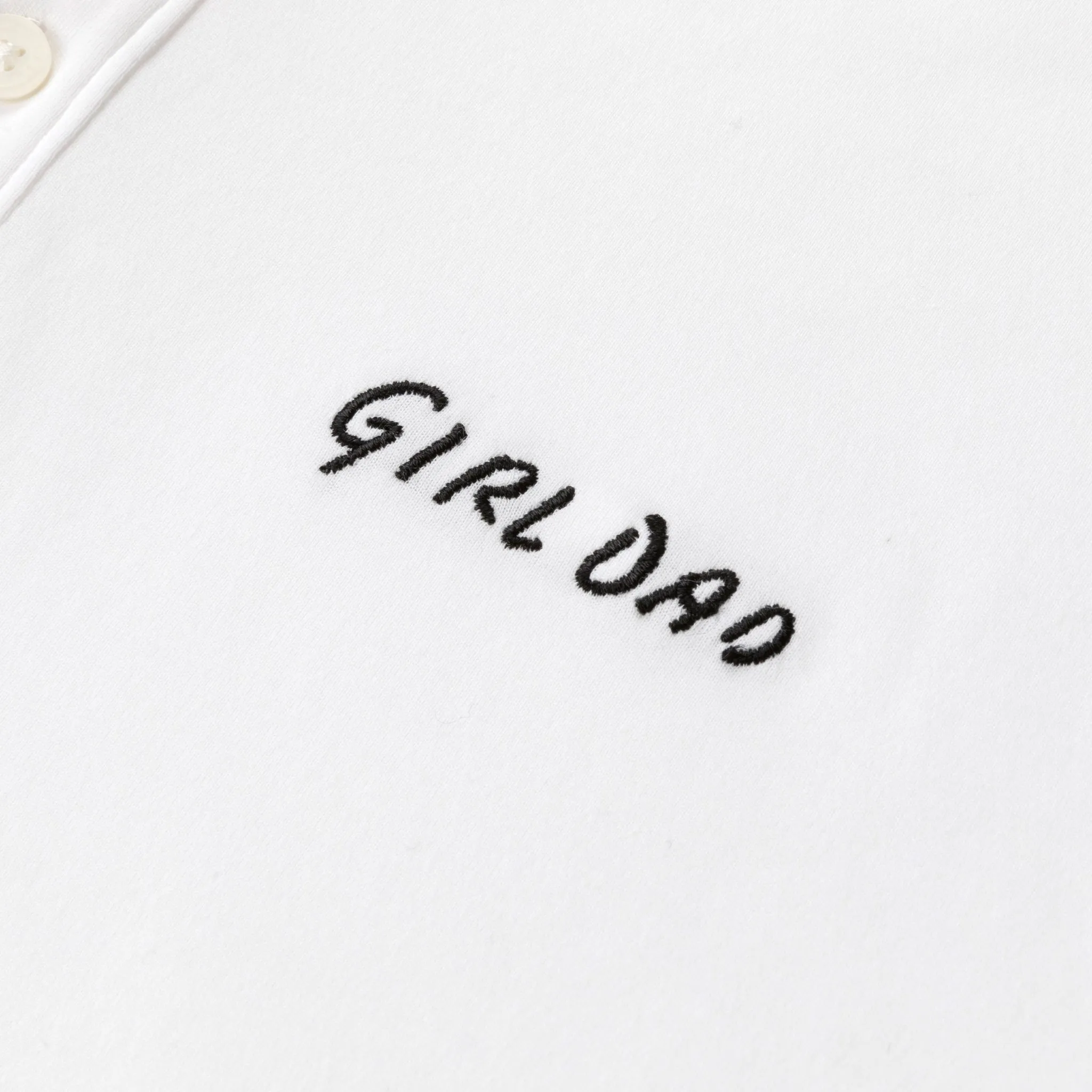 AK "Girl Dad" Polo | Bright White