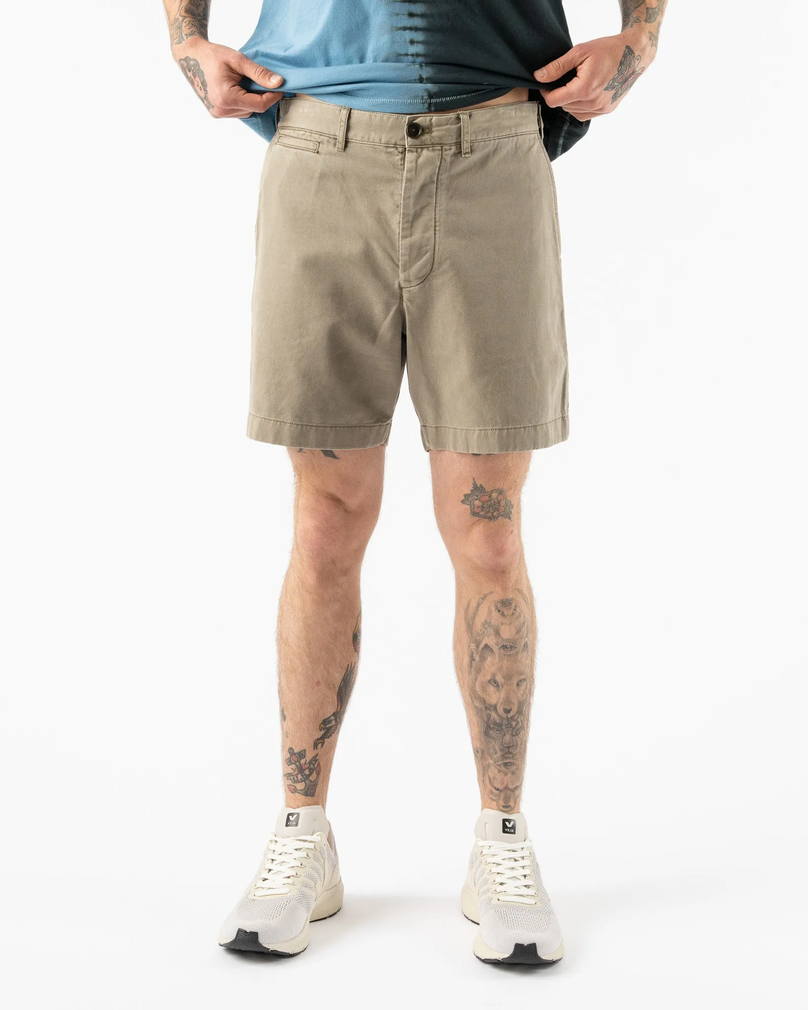 Alex Mill Flat Front Vintage Chino Short