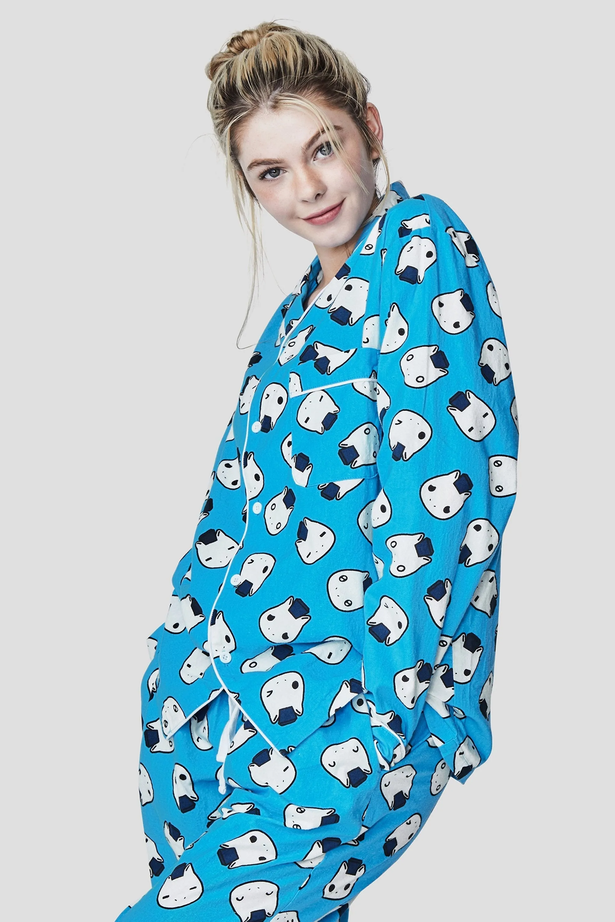 BLUE PAJAMA SET