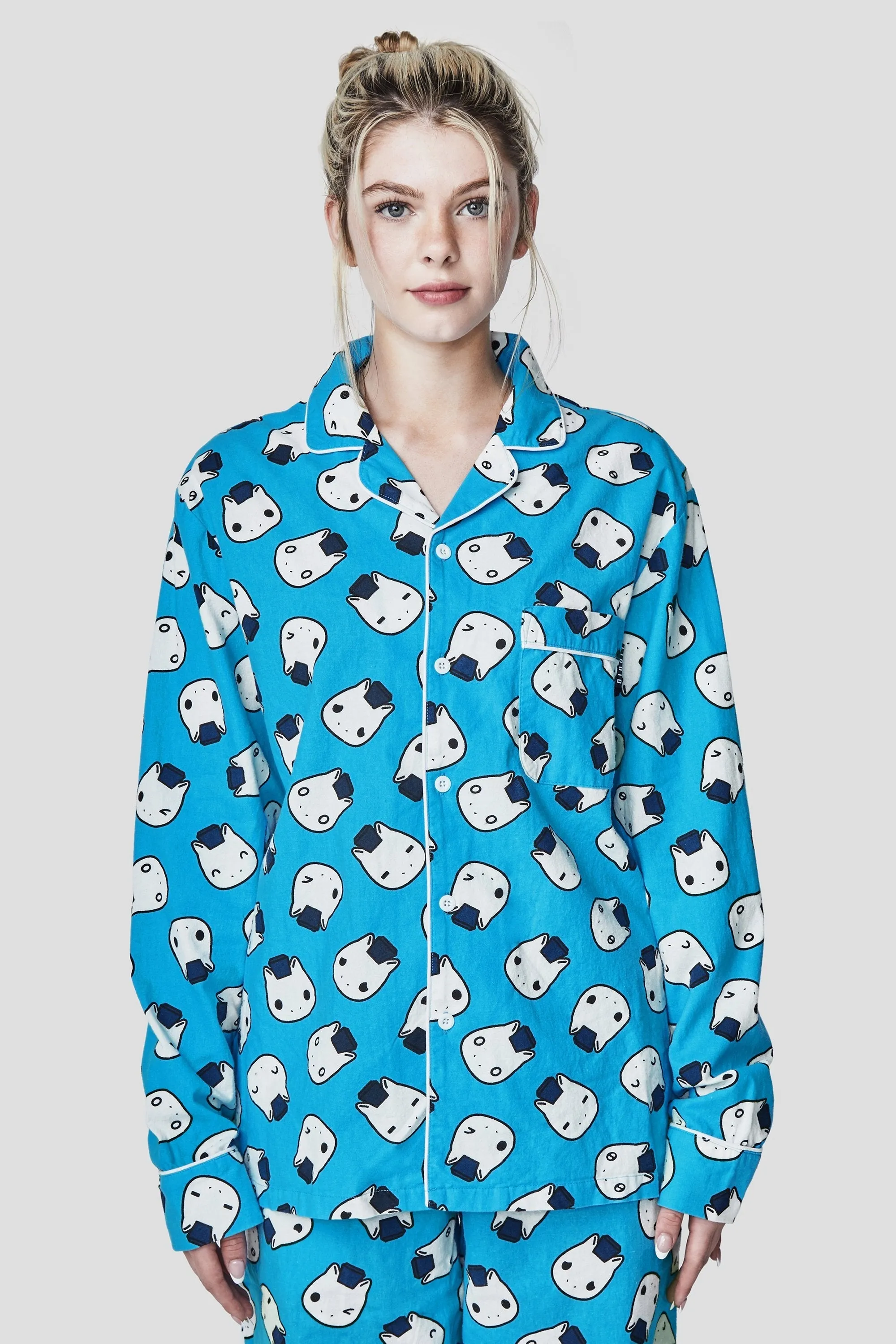 BLUE PAJAMA SET