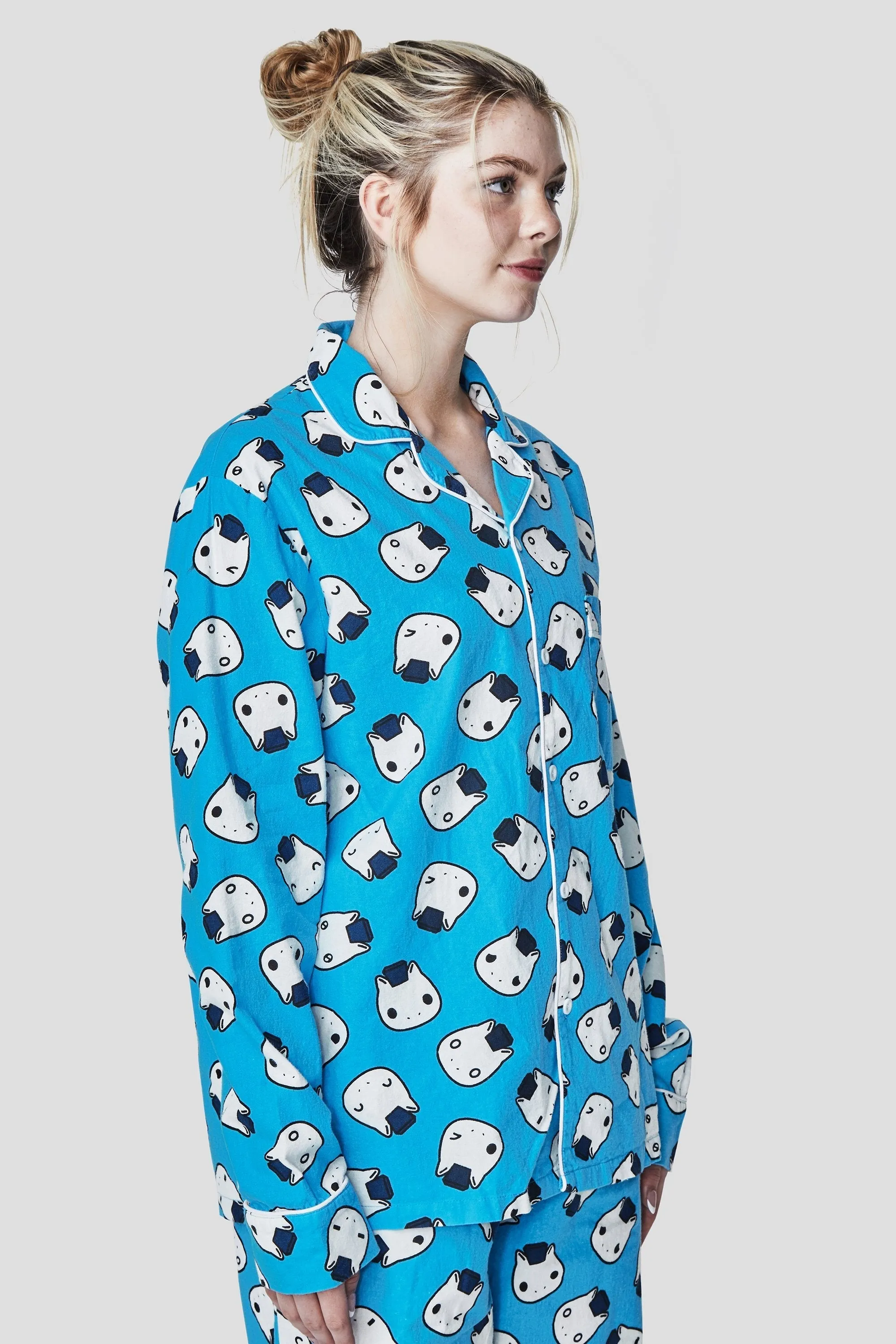 BLUE PAJAMA SET