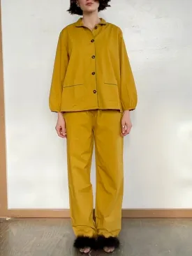 Claudine Mustard Pajamas