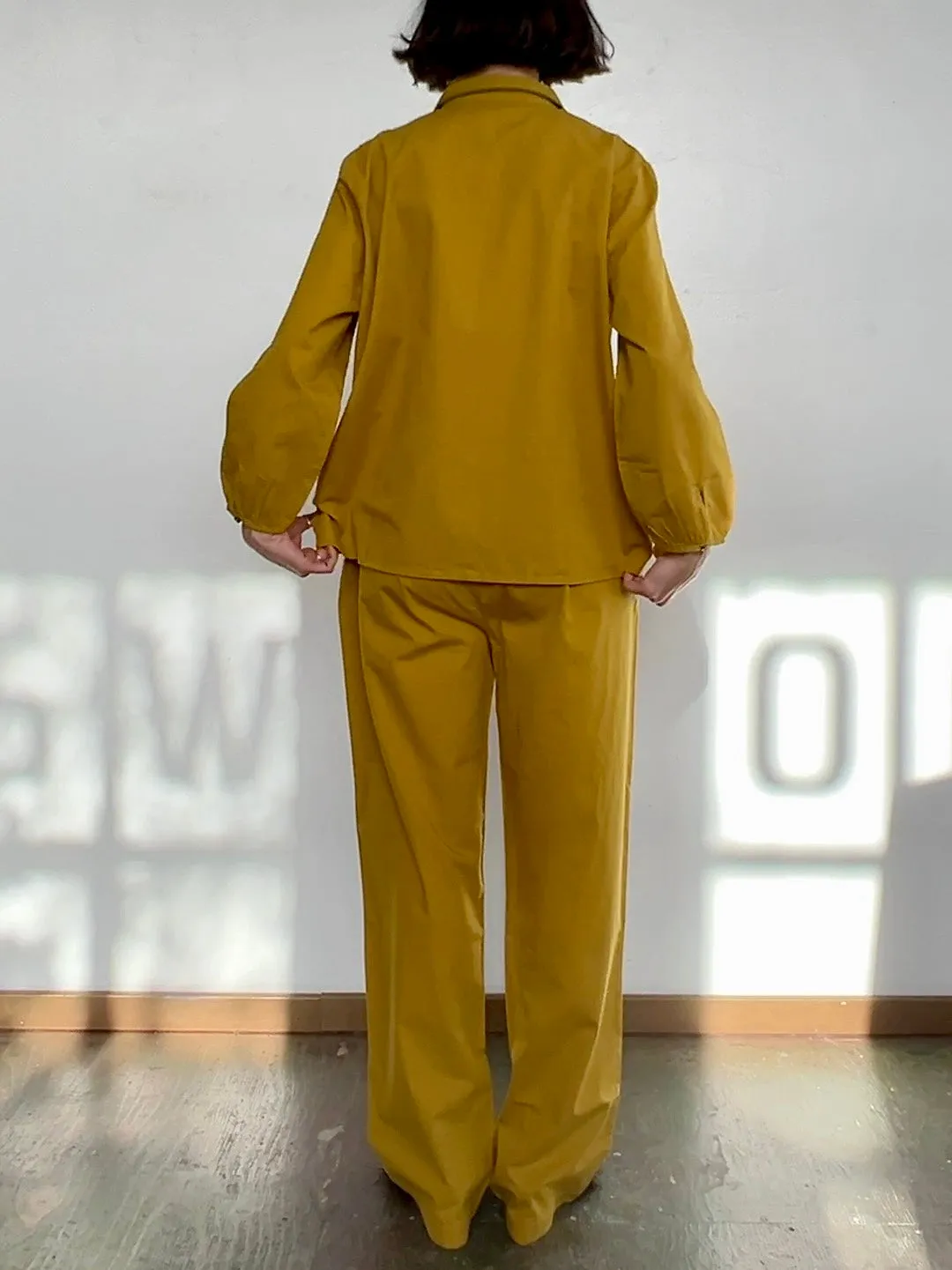 Claudine Mustard Pajamas