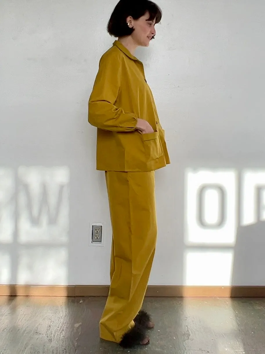 Claudine Mustard Pajamas
