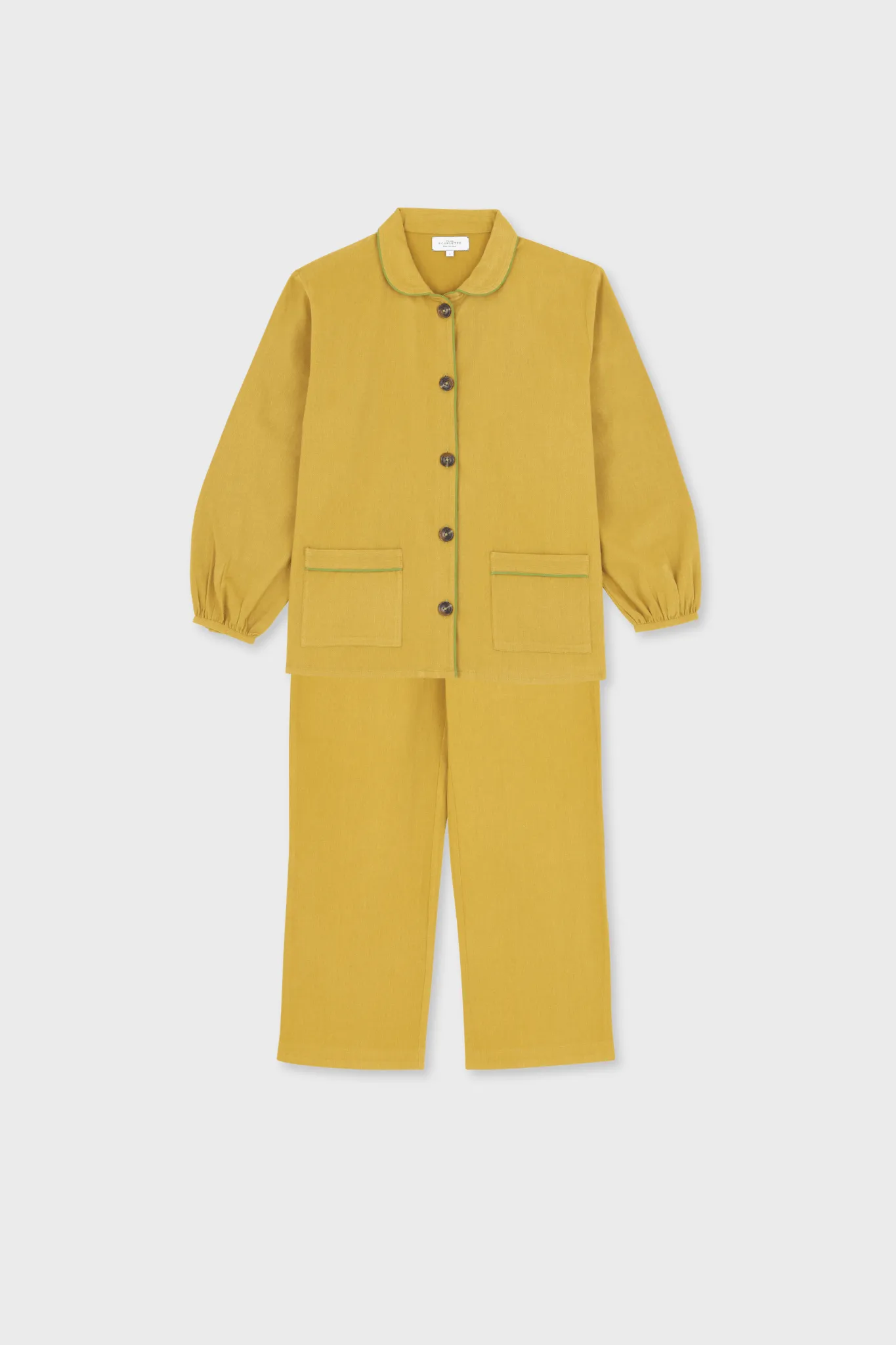 Claudine Mustard Pajamas