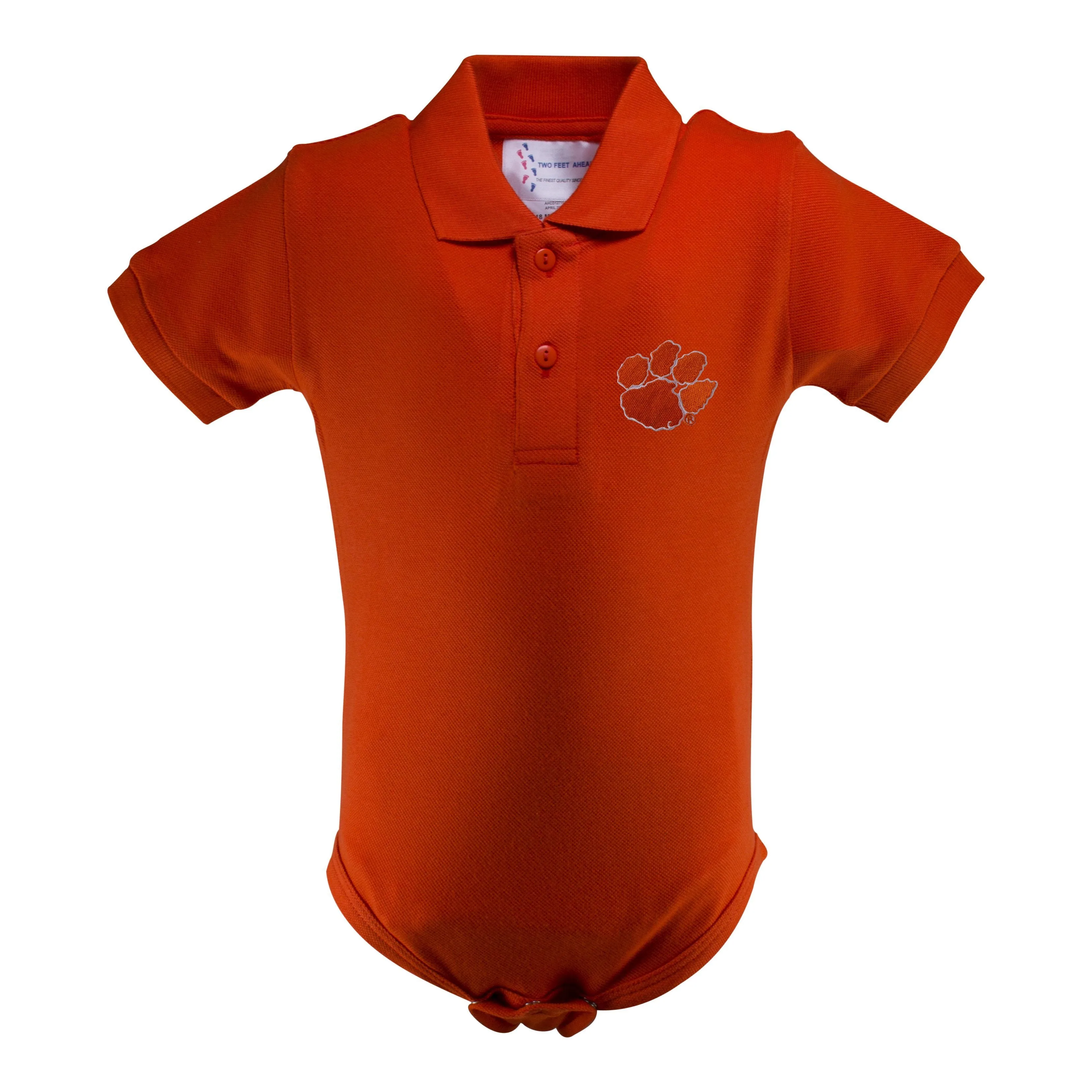 Clemson Golf Shirt Romper