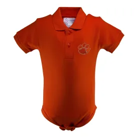 Clemson Golf Shirt Romper