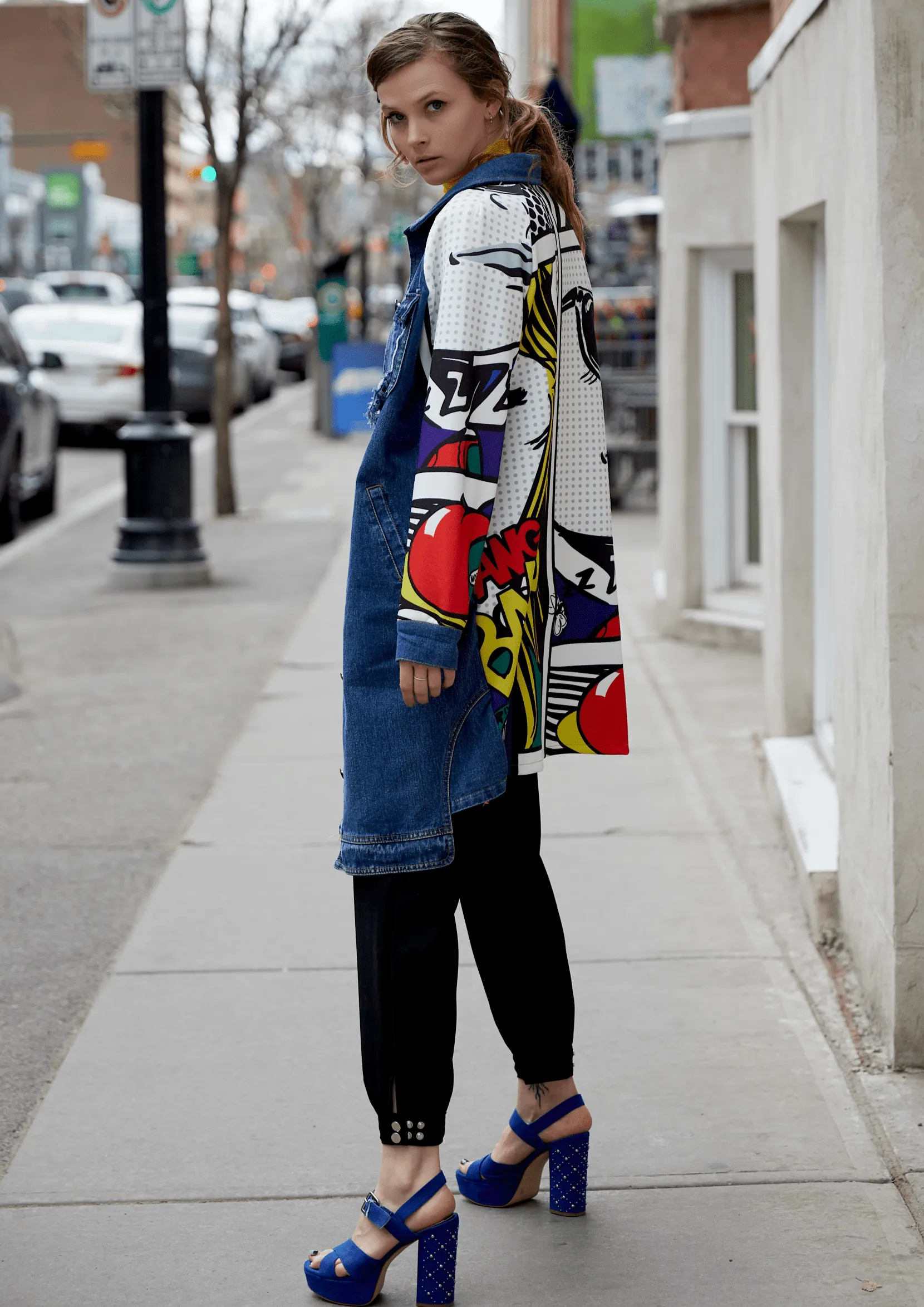 Comic   Denim Jacket