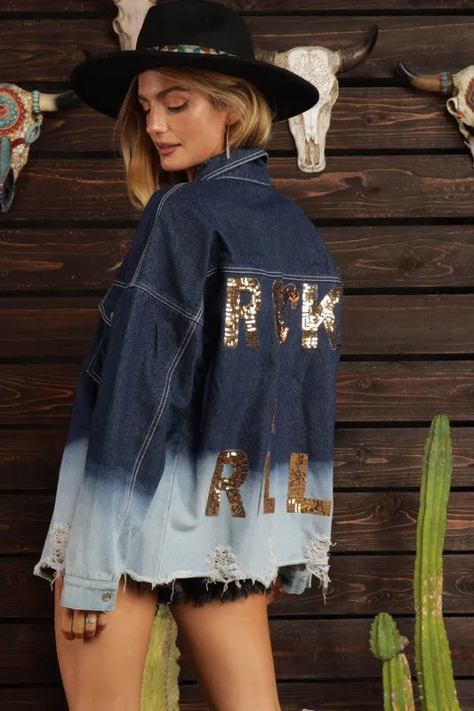 Denim Rock & Roll Jacket