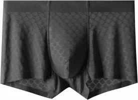 Evankin Mens Ice Silk Mesh Boxer Briefs Breathable Cool Underwear Low Rise Stretch Boxers