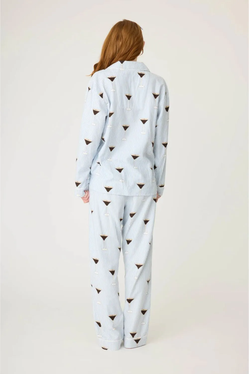 Happy New Year Flannel Espresso Martini PJ Set