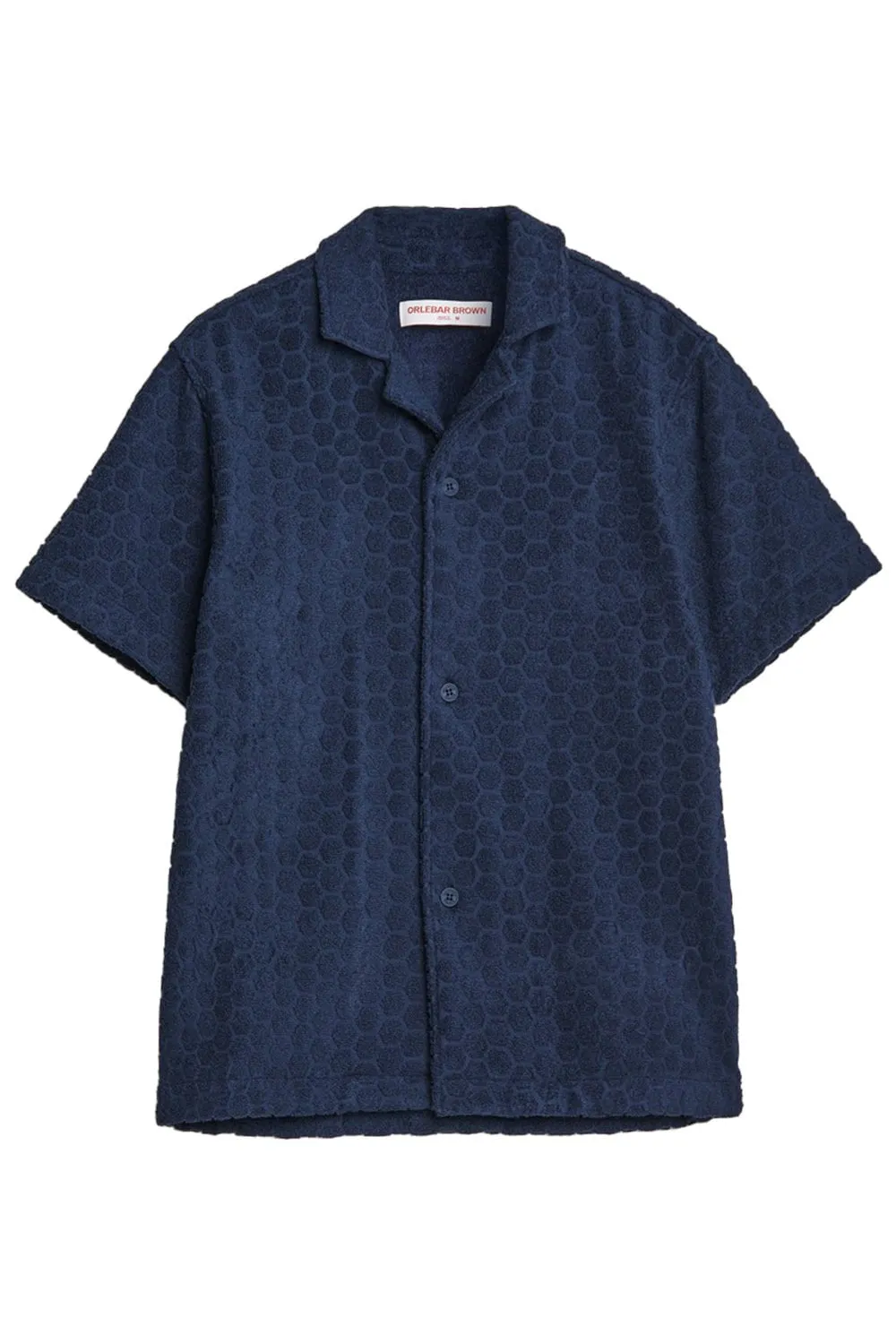 Howell Towelling Polo - Night Iris