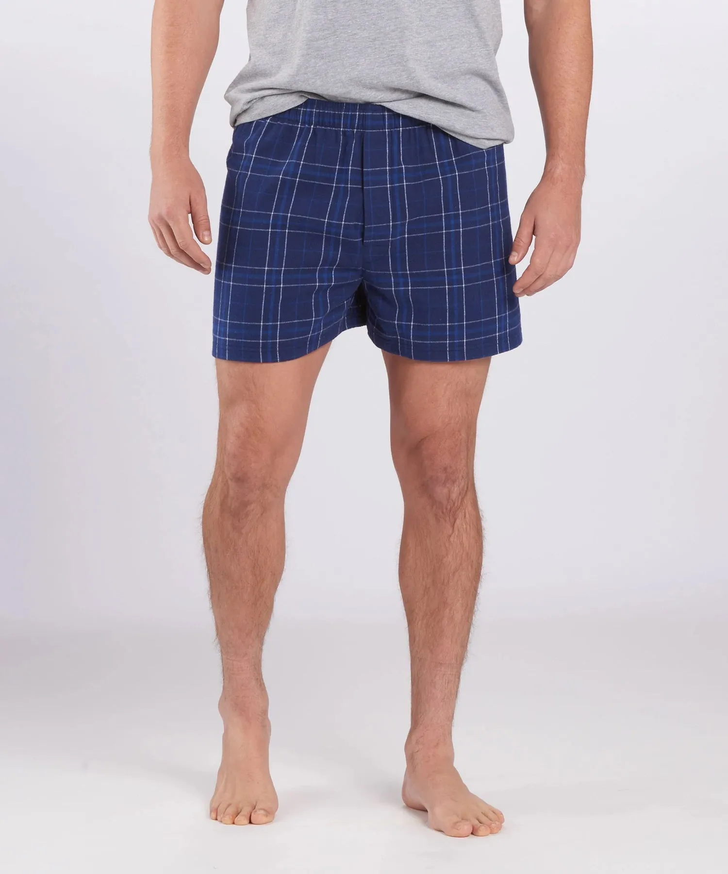 Kent State Flannel Boxers - Men