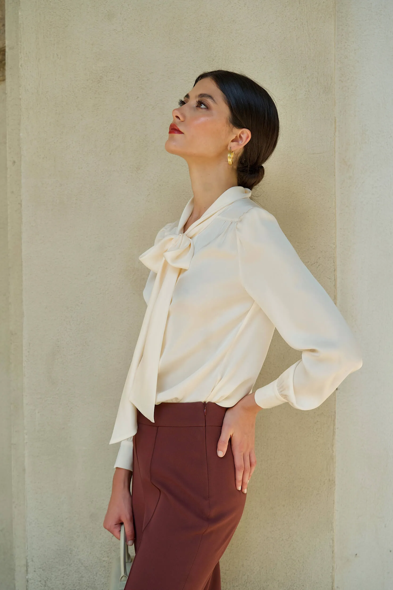 Lena Silk Blouse