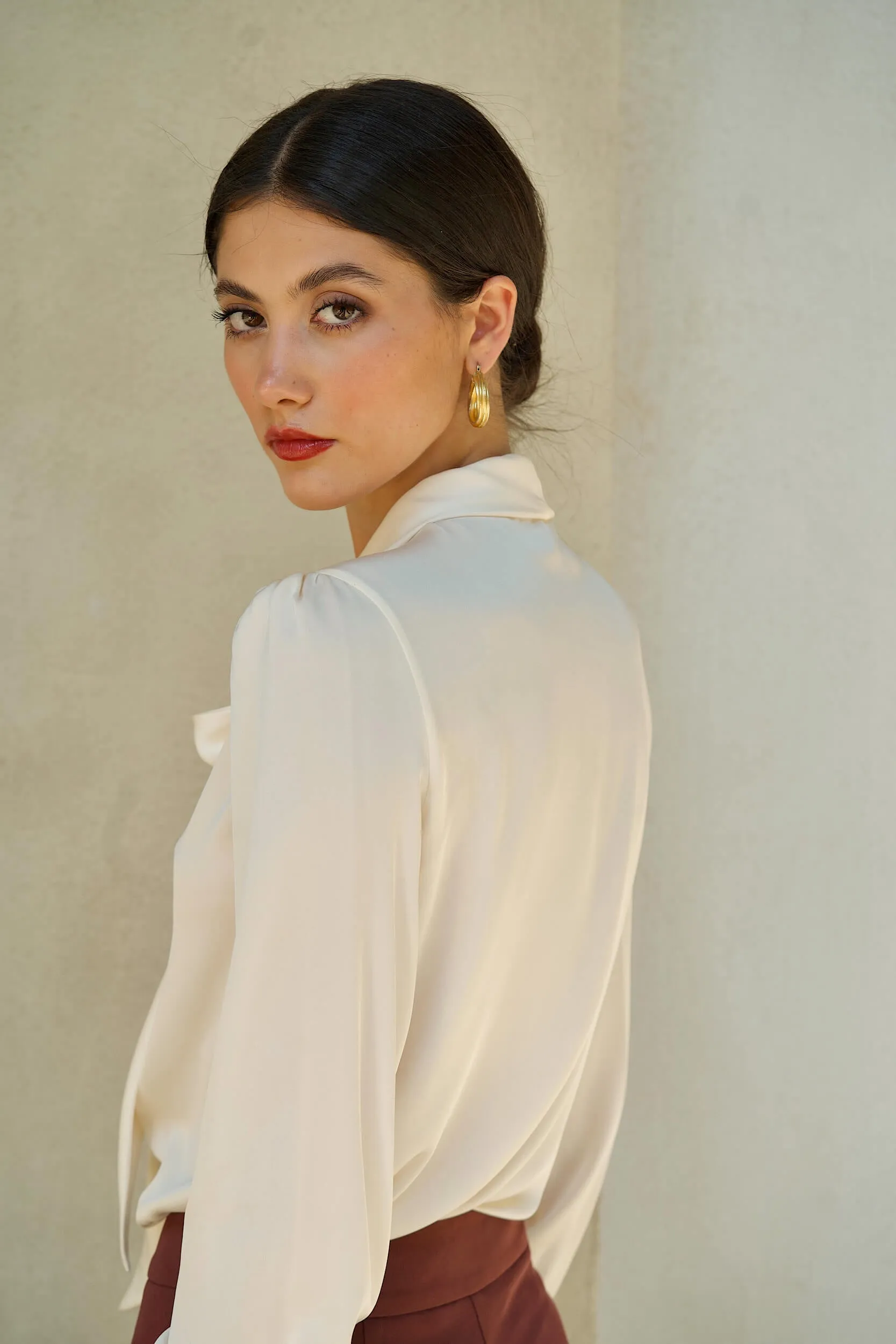 Lena Silk Blouse