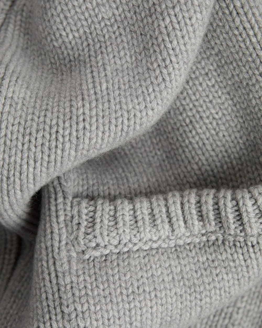 Light Grey Cashmere Cardigan