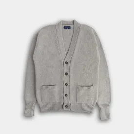 Light Grey Cashmere Cardigan