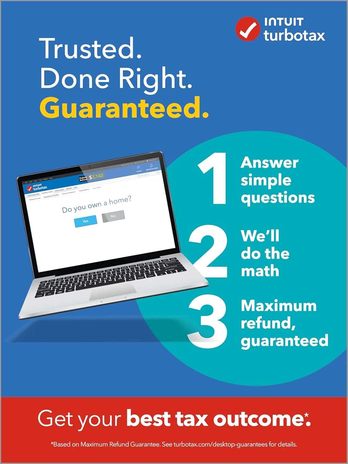 [Old Version] TurboTax Deluxe 2023, Federal & State Tax Return [PC/Mac Download]