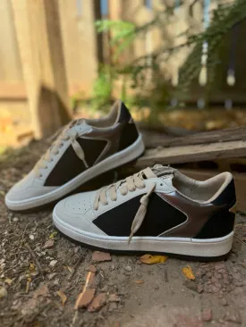Park Black Croc Sneaker by Shu Shop