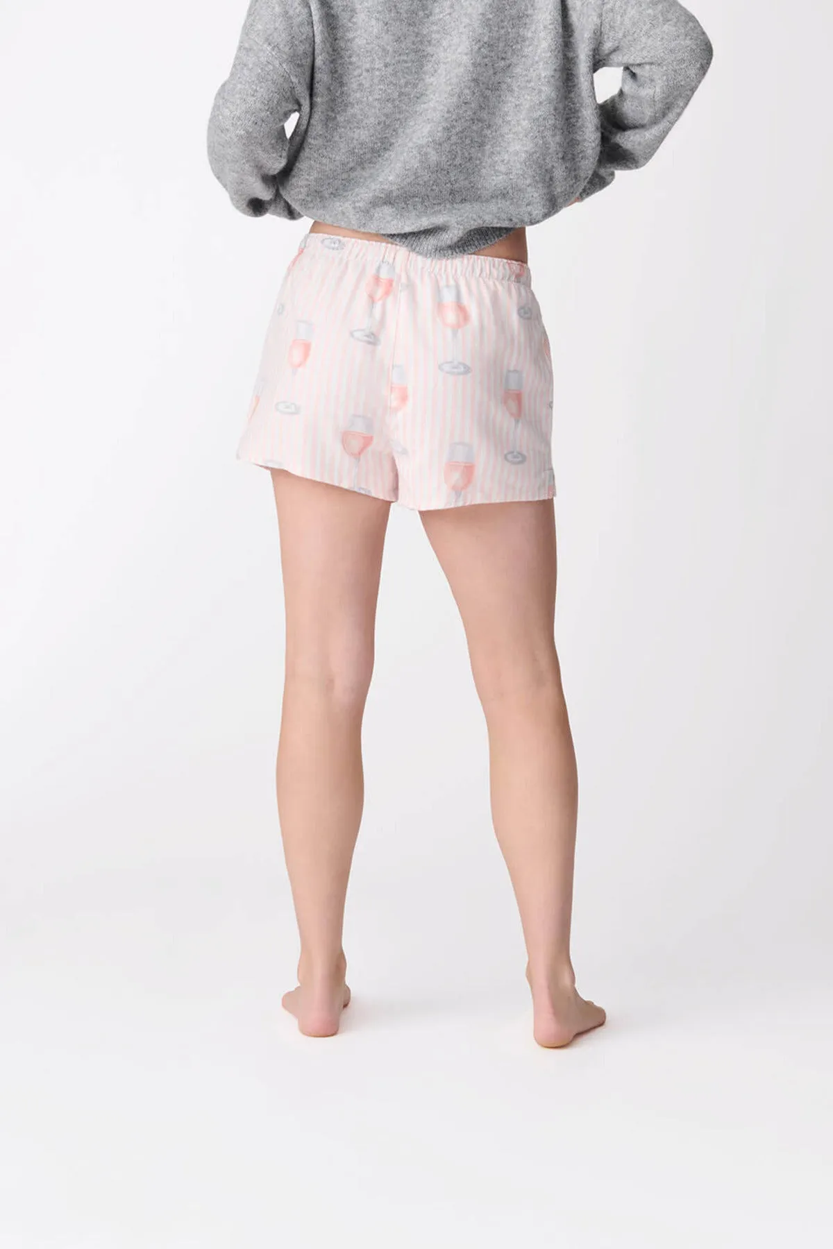 Rose All Day Flannel Short