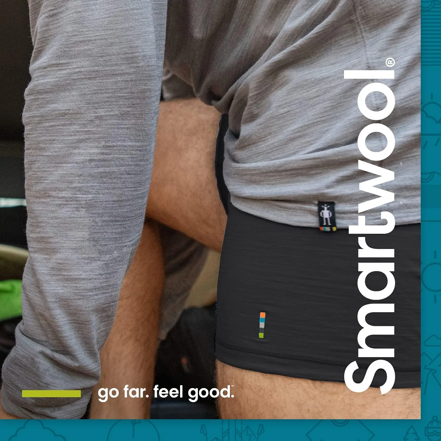 Smartwool Men's Active Boxer Brief Boxed