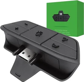 Stereo Headset Adapter for Xbox,Xbox Headset Adapter, Xbox Mic Adapter,Xbox Controller Headset Adapter for Xbox One/One S/X/Elite 1/ Elite2/ Series S/X Controller-Game Sound & Voice Chat