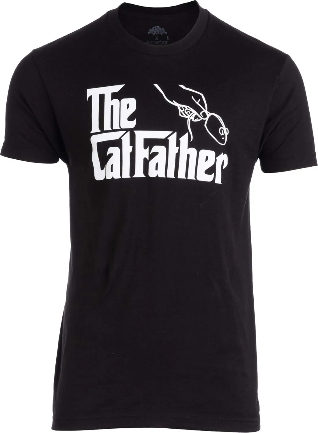 The Catfather | Funny, Cute Cat Father Dad Owner Pet Kitty Kitten Fun Humor T-Shirt