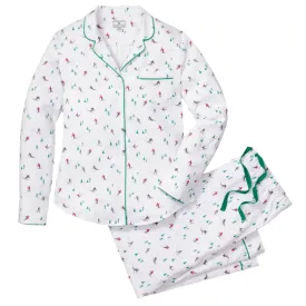 Women's Flannel Pajama Set in Après Ski